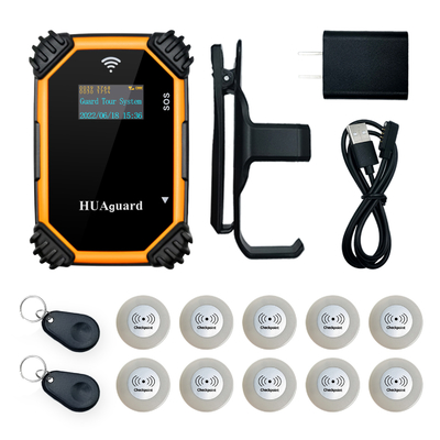 GPS Security Guard Tracking System Solution Suction Charging Port 100g